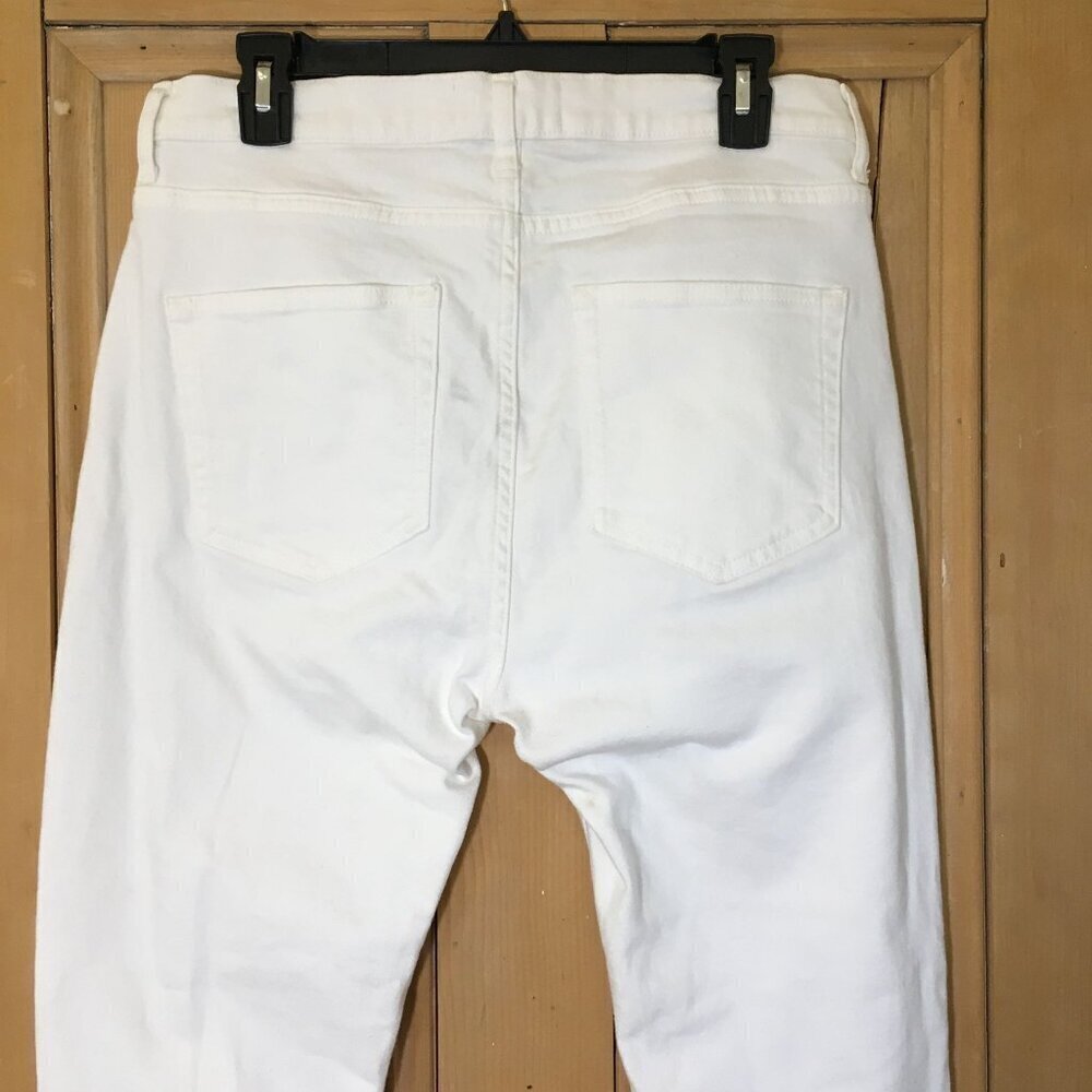 Everlane Womens The High Rise Straight Leg Denim Jeans Size 31 Reg. White SP EXC - Picture 9 of 11